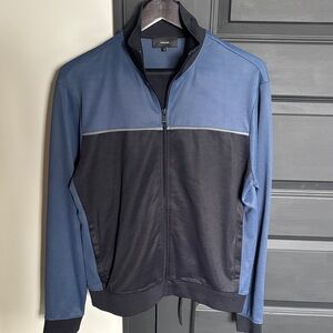 Vince Navy and Black Track Jacket & Pants Set